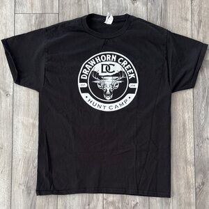 Hanes‎ Black Drawhorn Creek Tee